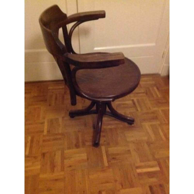 Thonet (-stijl) bureaustoel