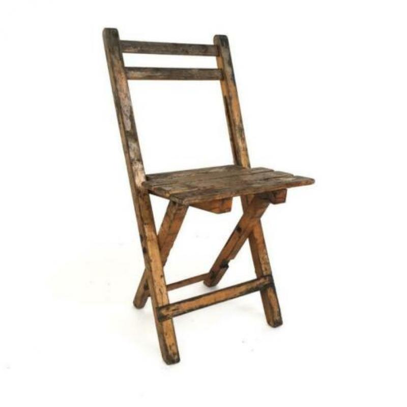 34x Francois Sermijn klapstoelen vintage bistro stoelen 294