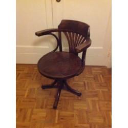 Thonet (-stijl) bureaustoel