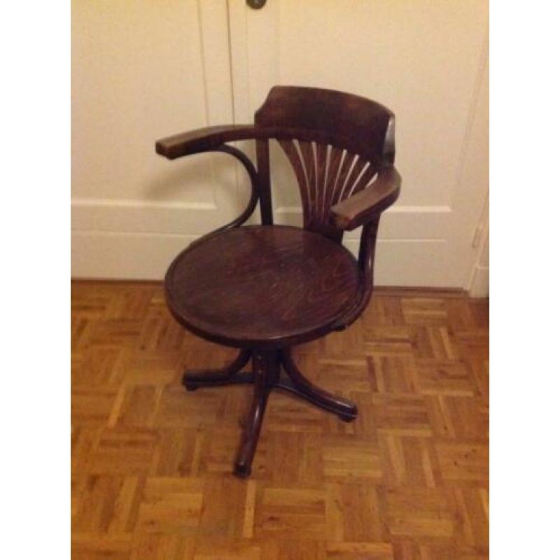 Thonet (-stijl) bureaustoel