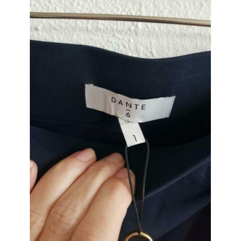 Nieuw twv 109 DANTE 6 blauw zacht rokje plooien 34