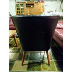 Retro vintage cocktail stoeltje / kuip stoel