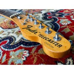 1973 Fender Telecaster Custom CAR Candy Apple Red REFIN