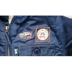 Winterjas Maat 152 Outburst Jongens Donkerblauw