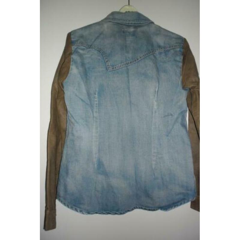 Spijker blouse-jasje, Maat 36