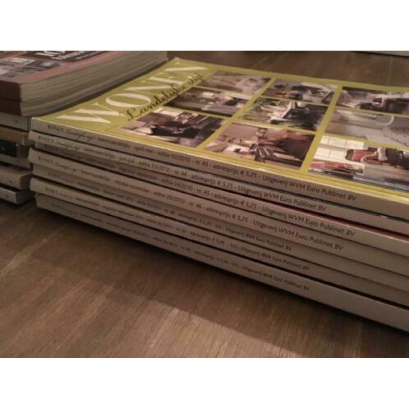 Wonen landelijke stijl tijdschriften