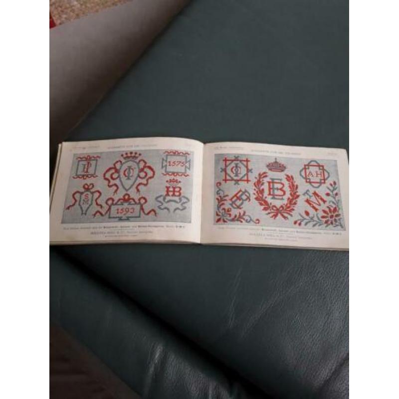 Alphabete fur die Stickerin, origineel D.M.C uitgave