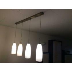 Hanglamp voor boven de eettafel was 229,- nu 25