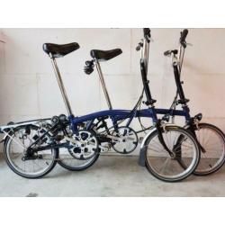 2 In nieuwstaat verkeert prachtige Brompton typ: M6RN