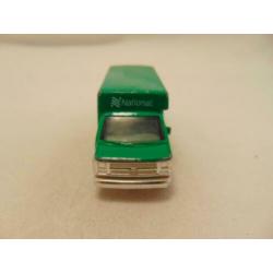 Chevrolet transporter bus National Car Rental Matchbox groen