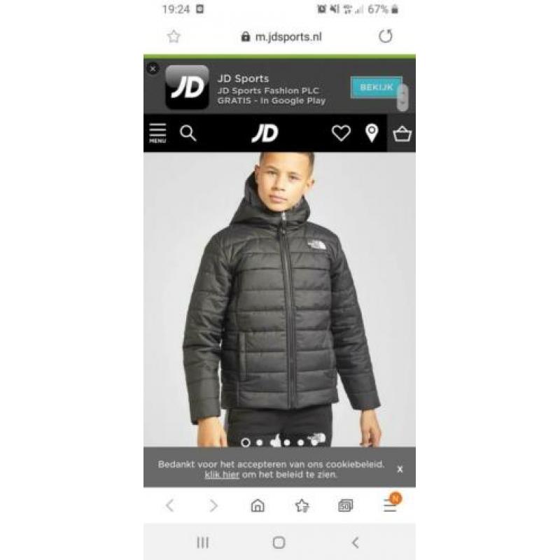 Nieuwe tussenjas The North Face (junior xl /164/170