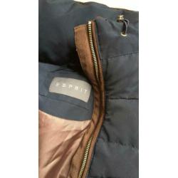 Zgan winterjas esprit dames donkerblauw winter coat maat 42