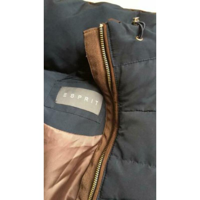 Zgan winterjas esprit dames donkerblauw winter coat maat 42