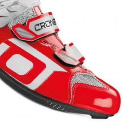 Racefietsschoen Crono carbon rood/wit van 169 nu voor