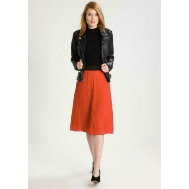NIEUW Moss Copenhagen Piper leren jas maat S/M