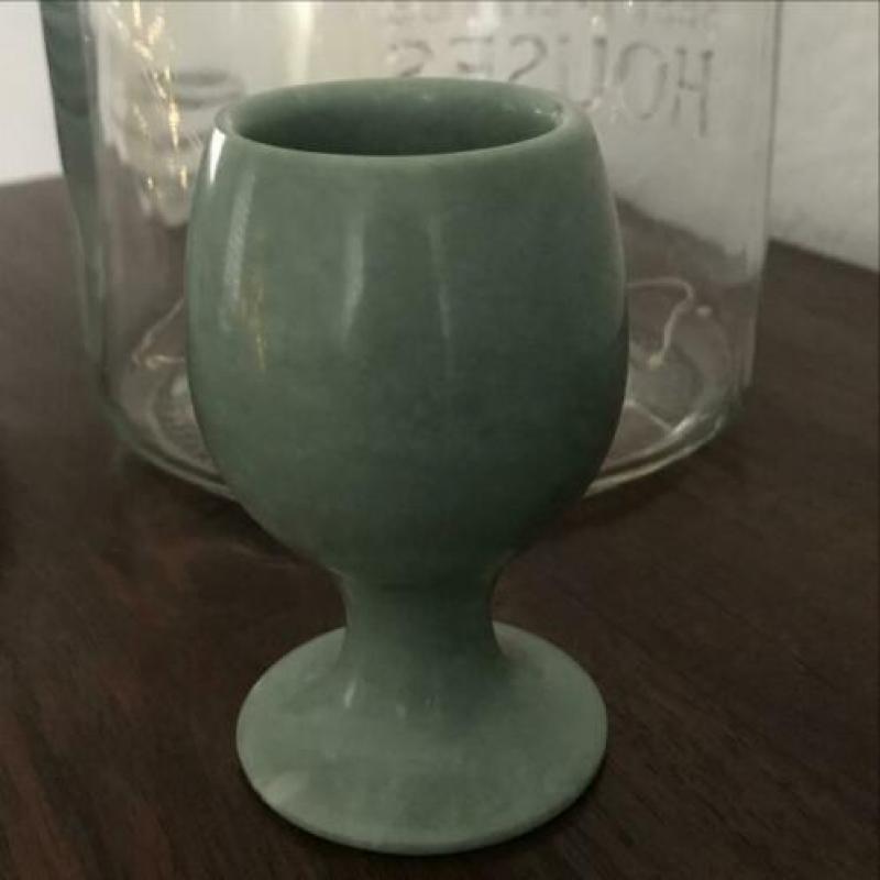 Chinese Lu-Lushan jade wijnkopje