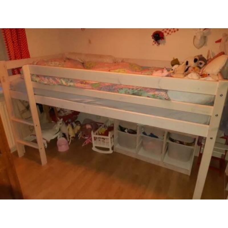 Flexa halfhoogslaper white wash