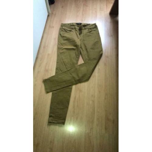 Zgan! Mosterdgele skinny van Scotch & Soda 31/34 =42