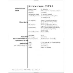 Infinity overture 3 actief