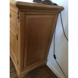 Dressoir blank eiken kleur antiek