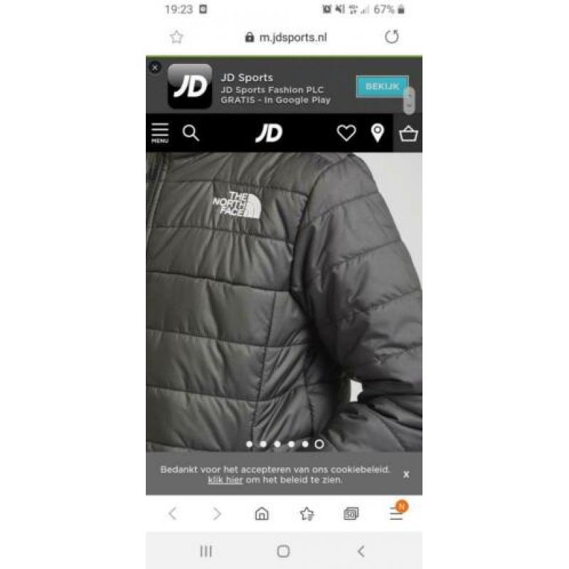 Nieuwe tussenjas The North Face (junior xl /164/170