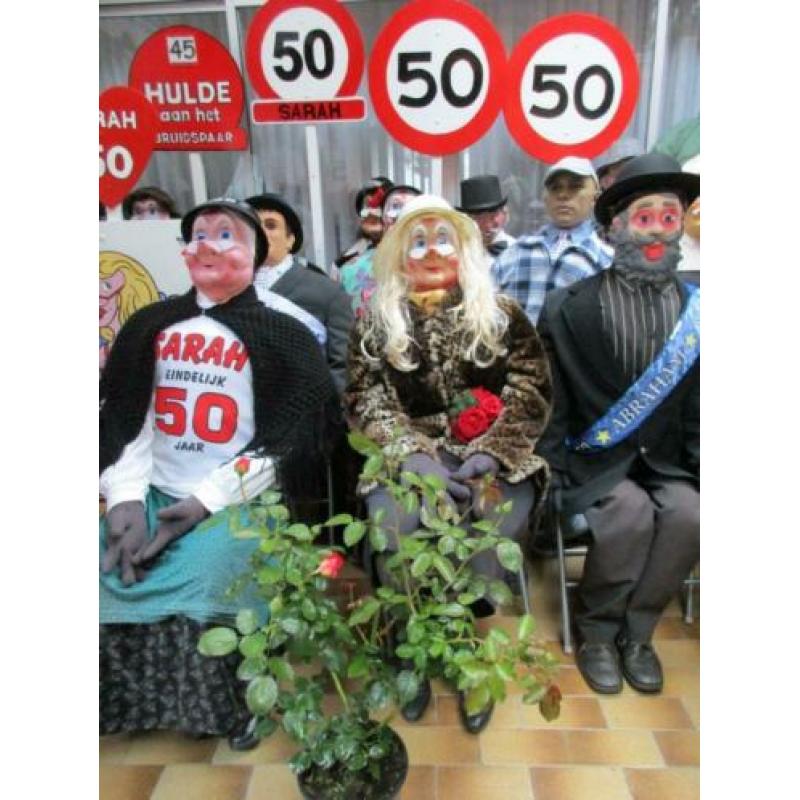Sarah pop / Abraham pop 50 jaar unieke keuze en geen borg.