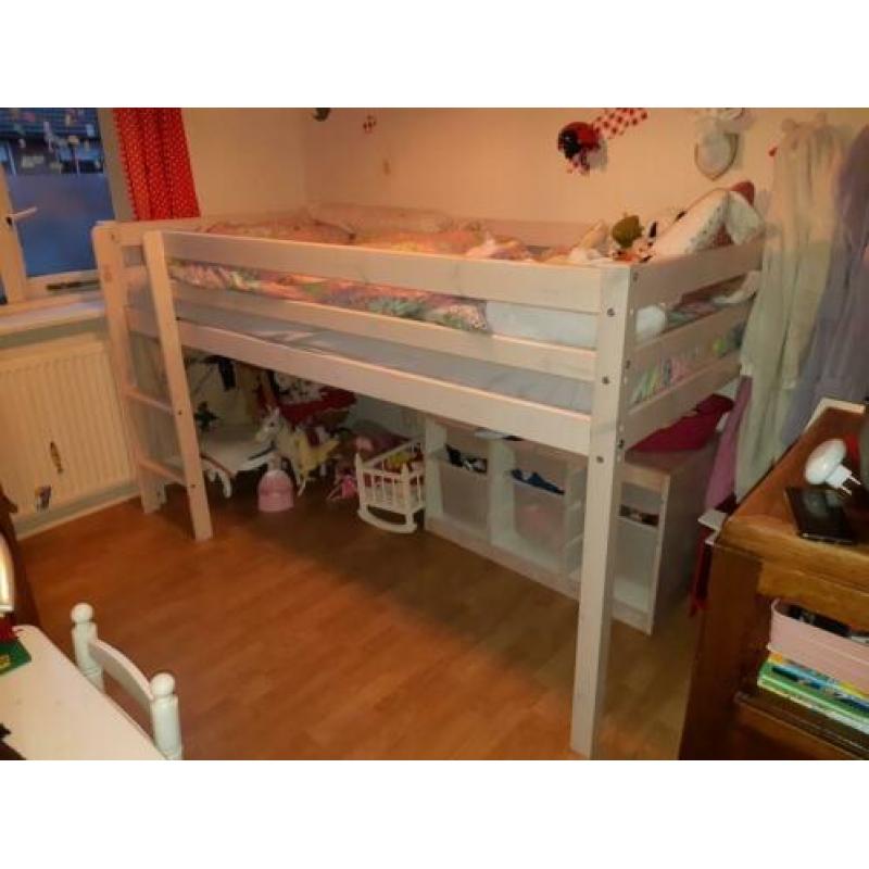 Flexa halfhoogslaper white wash