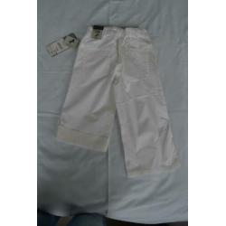 116 Zomerbroek meisje NIEUW met kaartje er nog aan!!!!!!!