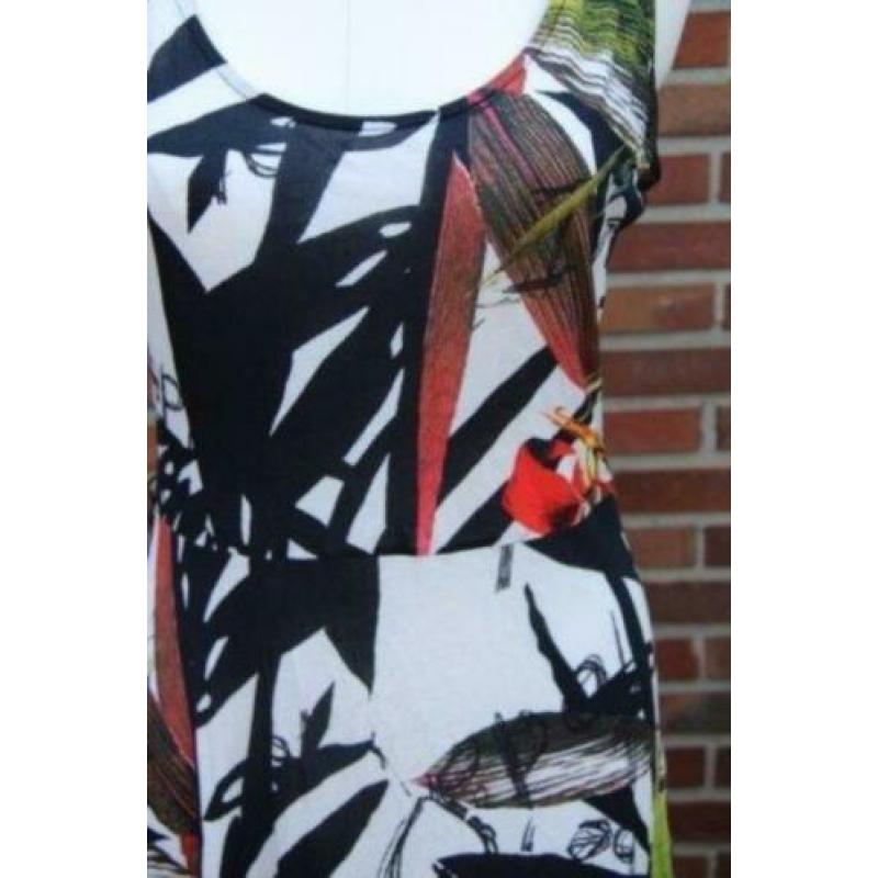 Jurk zwart/ kleur Desigual mt M