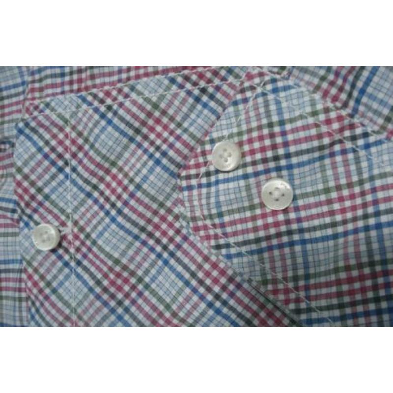PME LEGEND longsleeve kleurige geruite shirt mt 3XL