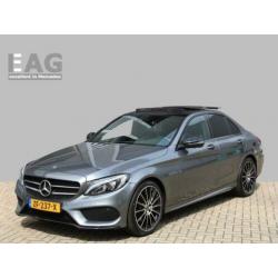 Mercedes-Benz C-Klasse 250 AMG Panoramadak 360 Gr Camera LED
