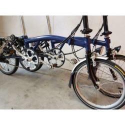 2 In nieuwstaat verkeert prachtige Brompton typ: M6RN
