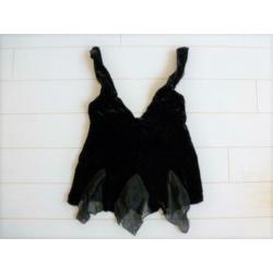 Per Chi Magic zwarte fluwelen top mt 36/ S