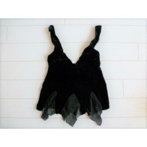 Per Chi Magic zwarte fluwelen top mt 36/ S