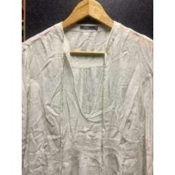 Wit dames blouse, maat: l/xl