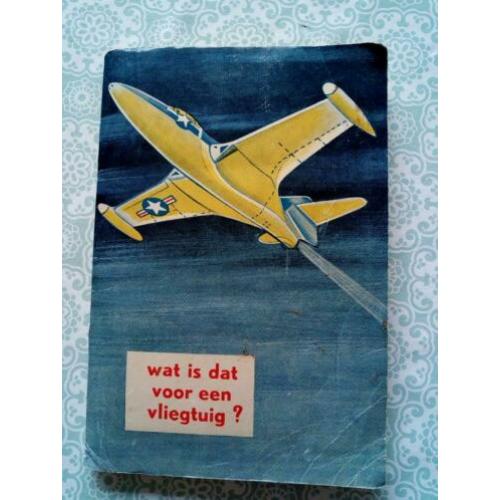 Oud plaatjesalbum - vliegtuigen ( Remia margarine)