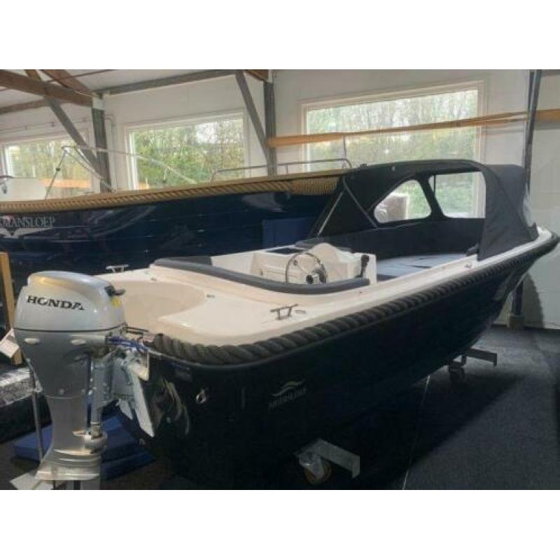 Meersloep 495 10PK Honda VAARKLAAR AANBIEDING (bj 2020)