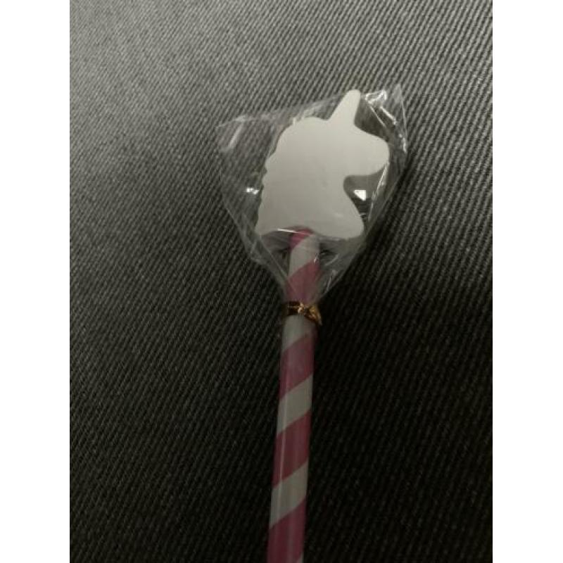 Volledig nieuw unicorn/eenhoorn potlood roze