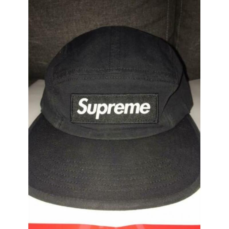 Supreme camp cap black