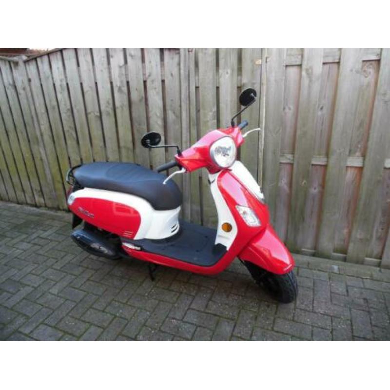 Sym Fiddle 3 / III snor EURO4 NIEUW / 2020 0KM ROOD/WIT