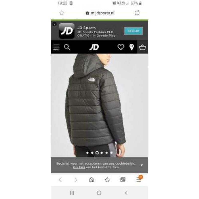 Nieuwe tussenjas The North Face (junior xl /164/170