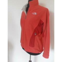 The North Face - prachtig rood fleece jasje - mt 42