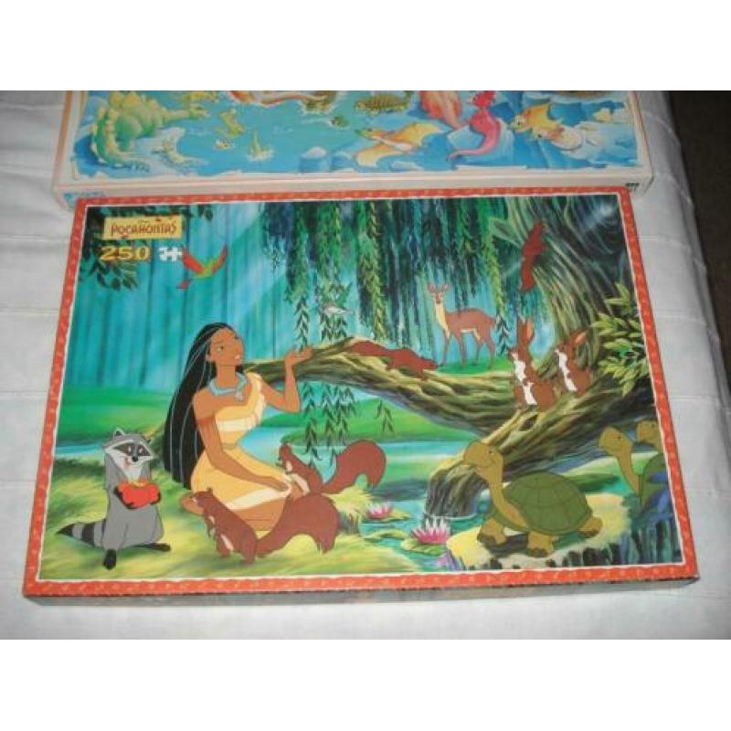 Houten puzzel vis Pocahontas Dino puzzel.