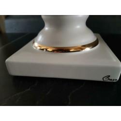 Vaas creme kleur met 24K merk:Bosa