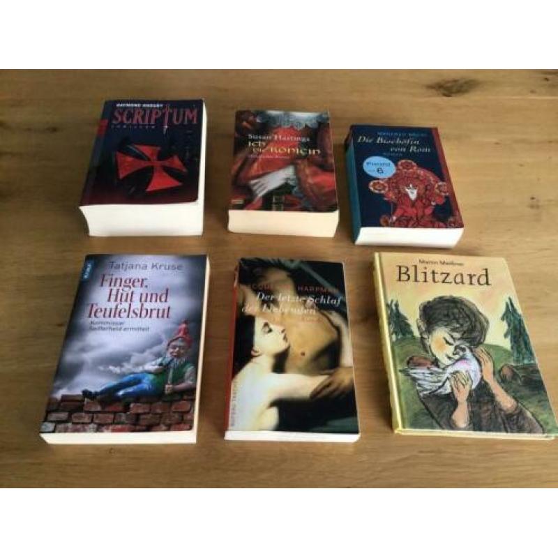 Duitse romans,trillers,detective,kinderboek