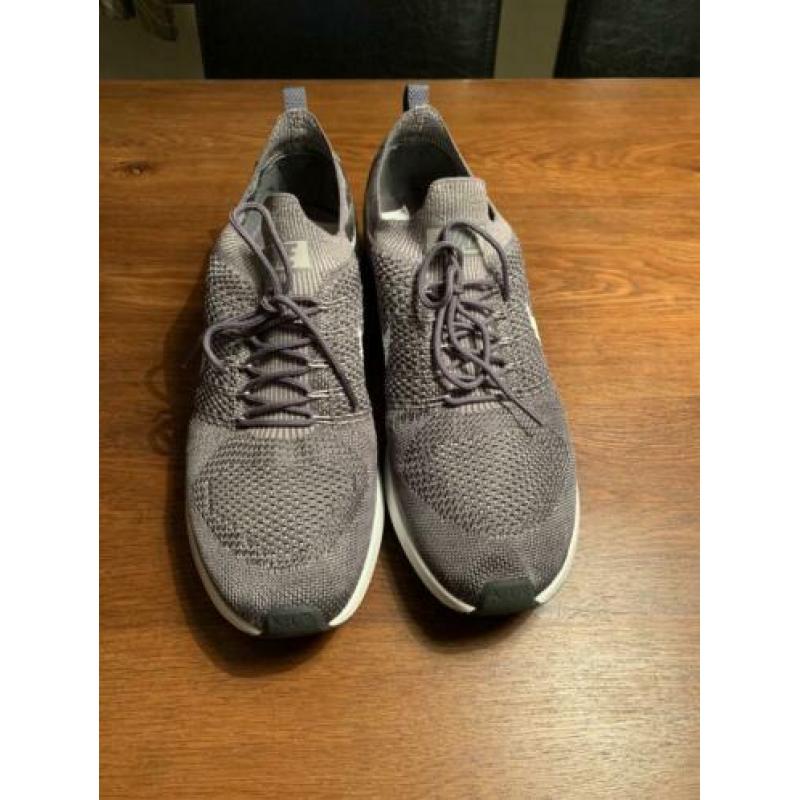 Nike flyknit racer mariah grijs maat 45,5 Z.G.A.N.