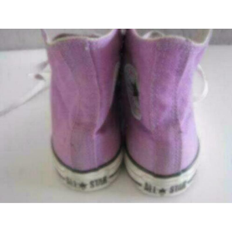 ALL STAR CONVERSE schoenen/gympen paars 37 zgan ea