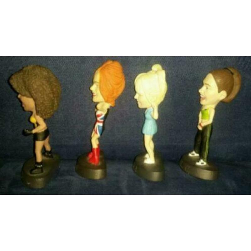 Spice Girls figuren Emma, Mel C, Mel B en Geri
