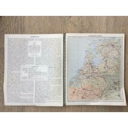 Kleine wereld atlas 1950