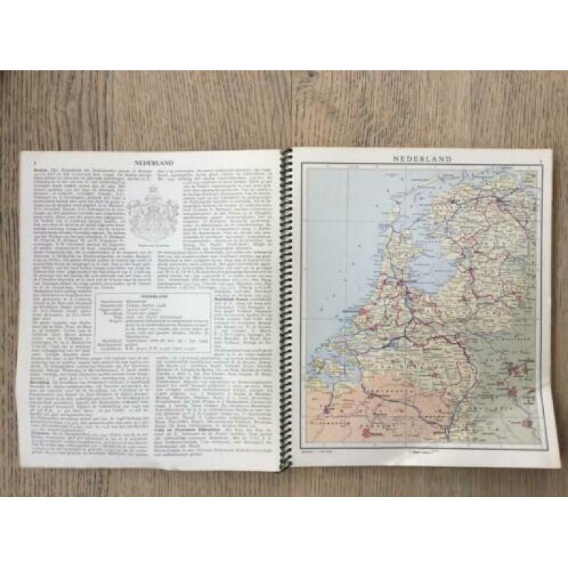 Kleine wereld atlas 1950